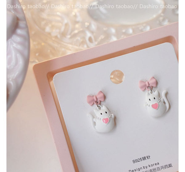 Cat Alloy designs) Asymmetrical Dangle Earring (various FashionChic