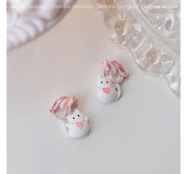 Cat Alloy designs) Asymmetrical Dangle Earring (various FashionChic