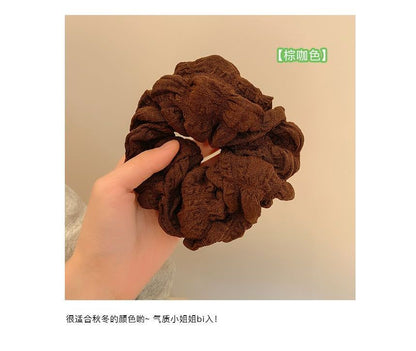 Linen Scrunchie Cotton FashionChic