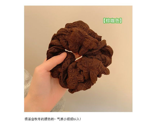 Linen Scrunchie Cotton FashionChic
