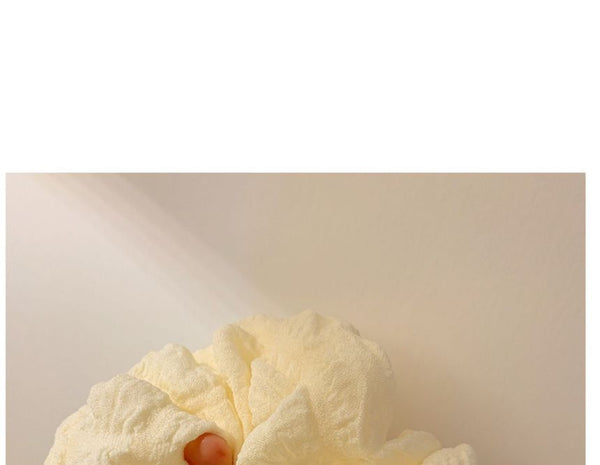 Linen Scrunchie Cotton FashionChic
