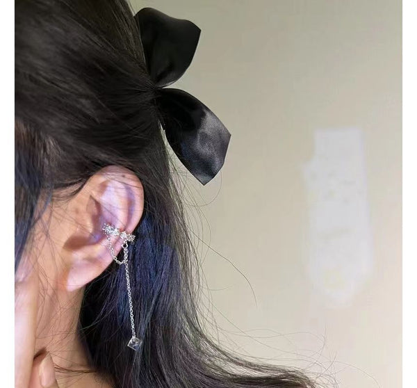 Earring Alloy Cuff Rhinestone FashionChic