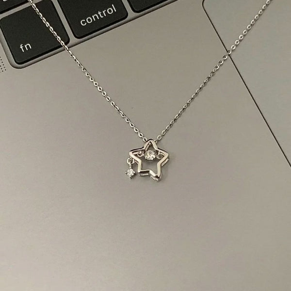 Choker Star Pendant Alloy FashionChic