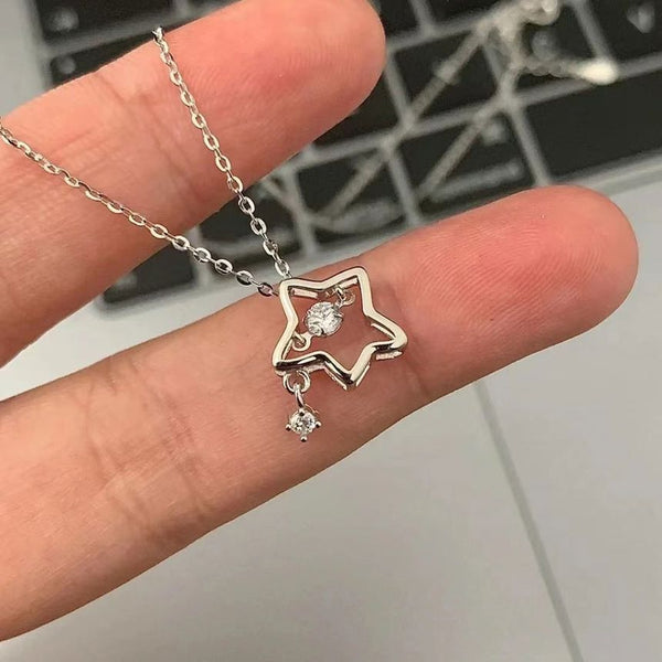 Choker Star Pendant Alloy FashionChic