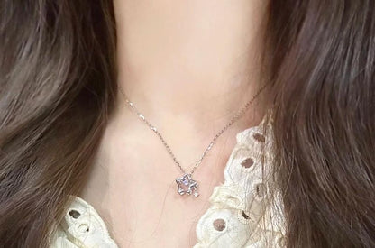 Choker Star Pendant Alloy FashionChic