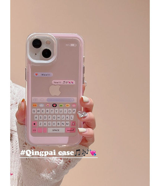 Case Keyboard Print Phone FashionChic