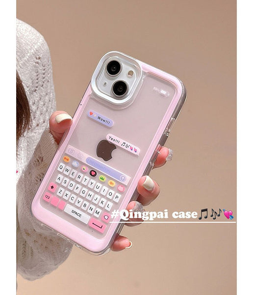 Case Keyboard Print Phone FashionChic