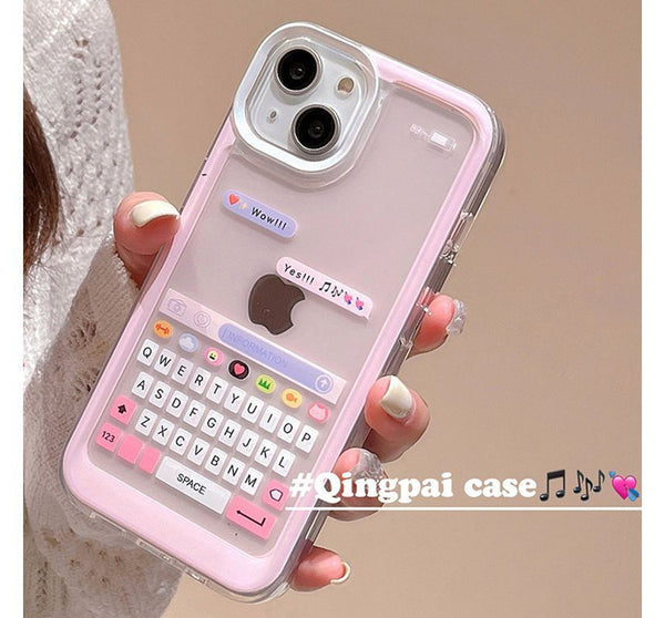 Case Keyboard Print Phone FashionChic