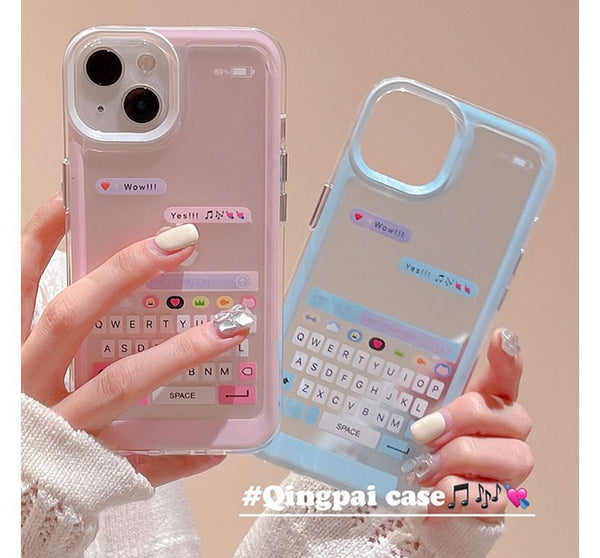 Case Keyboard Print Phone FashionChic
