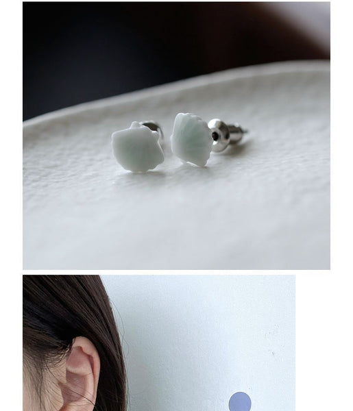 Shell Earring Silver Sterling FashionChic