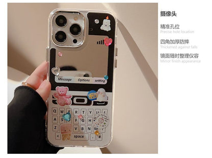 Mirrored Print Cellphone Phone Vintage Case FashionChic