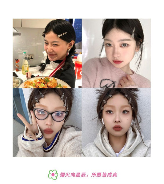 Clip Metallic Hair Set FashionChic