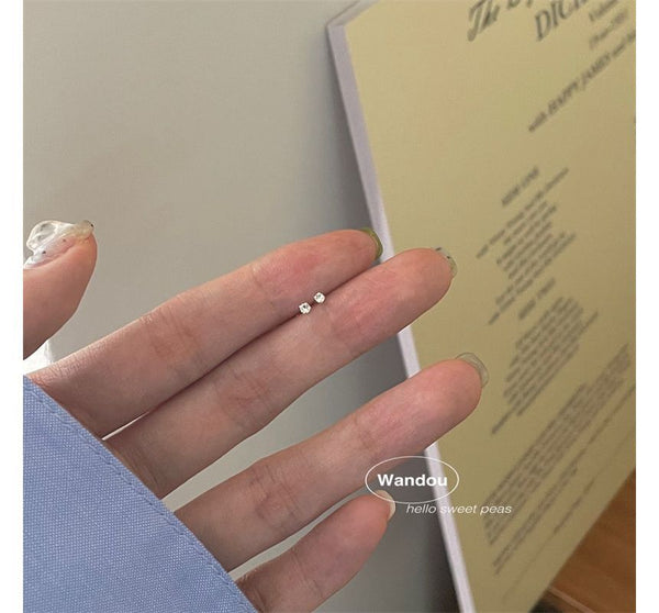 Earring Set: Alloy Pair Rhinestone Stud 2 FashionChic