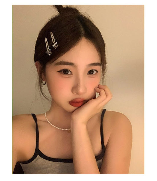 Hair Clip Metallic Set FashionChic