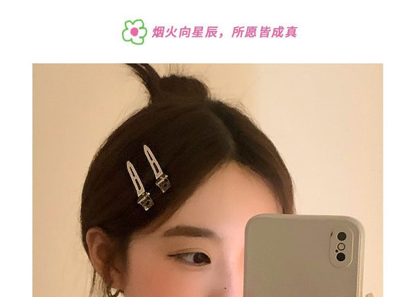 Hair Clip Metallic Set FashionChic