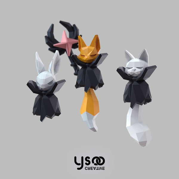 Fox Halloween Magic Staff Earring FashionChic