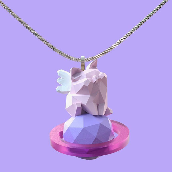 Pig Necklace Planet FashionChic