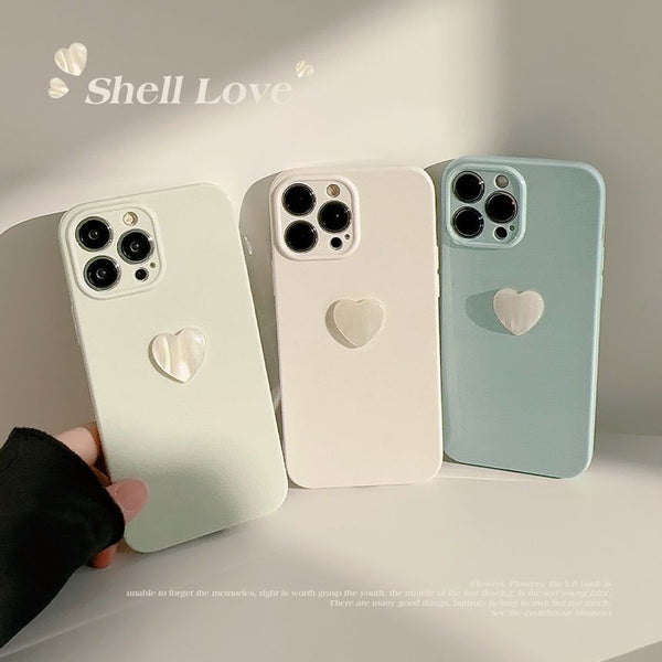 Case Heart Shell Phone FashionChic