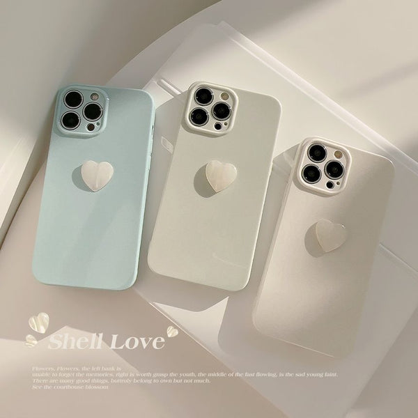 Case Heart Shell Phone FashionChic