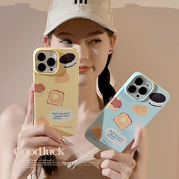 Case Phone Cheese Toast FashionChic