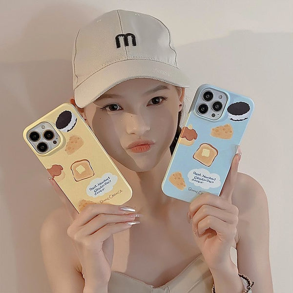Case Phone Cheese Toast FashionChic