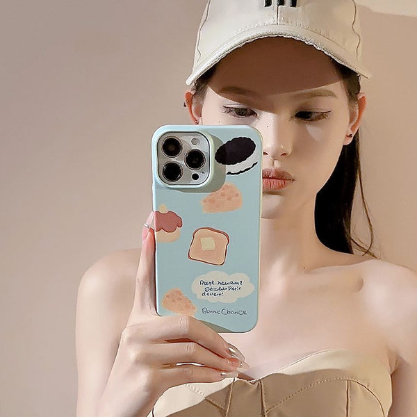 Case Phone Cheese Toast FashionChic