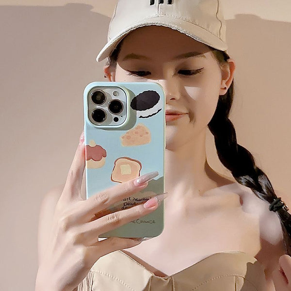 Case Phone Cheese Toast FashionChic