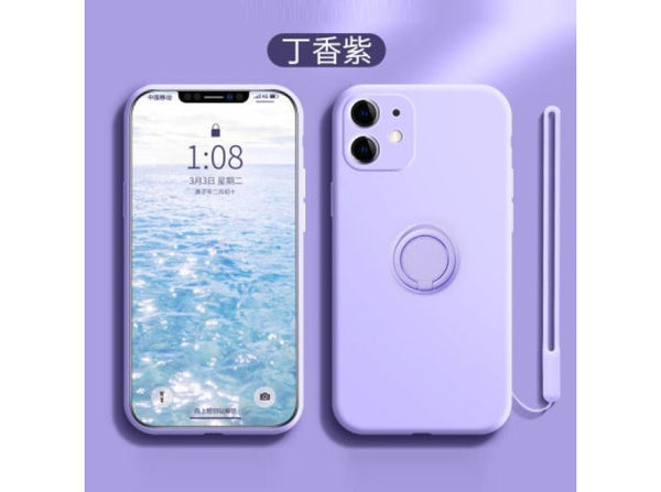 Plain Phone Stand Case Ring FashionChic