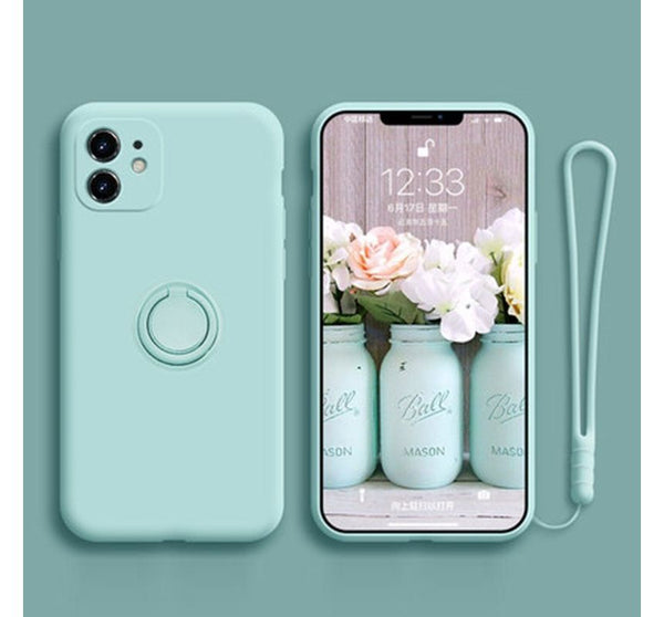 Phone Plain Stand Ring Case FashionChic