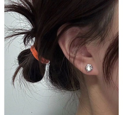 Stud Agate Earring Alloy FashionChic