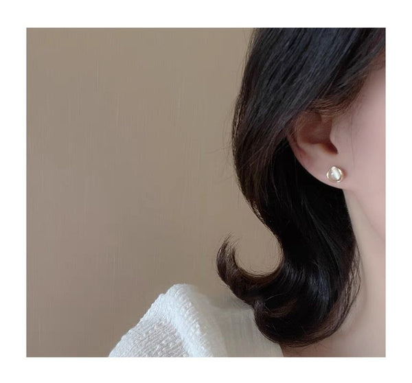 Alloy Faux Earring Eye Stone Stud Cat FashionChic