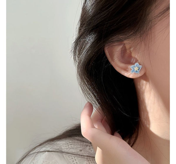 Acrylic Floral Earring Alloy Stud FashionChic