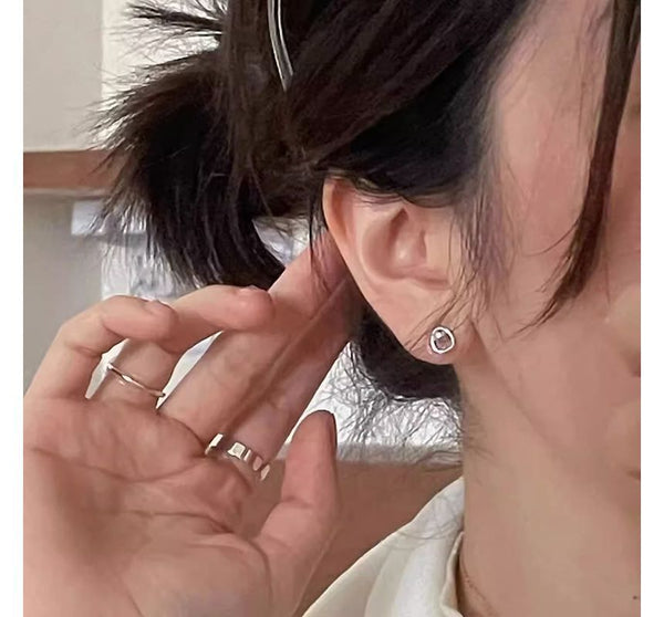 Stud Earring Bead Alloy FashionChic