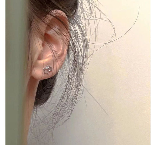 Star Earring Alloy Stud FashionChic