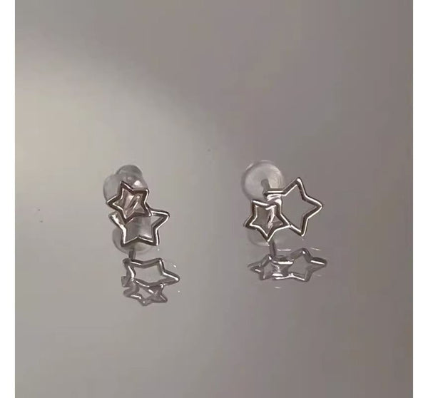 Star Earring Alloy Stud FashionChic