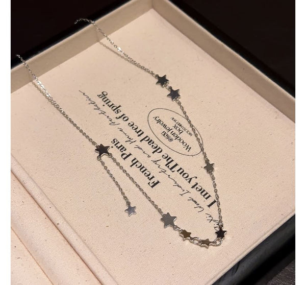 Alloy Choker Set Pendant Star Heart Necklace / FashionChic