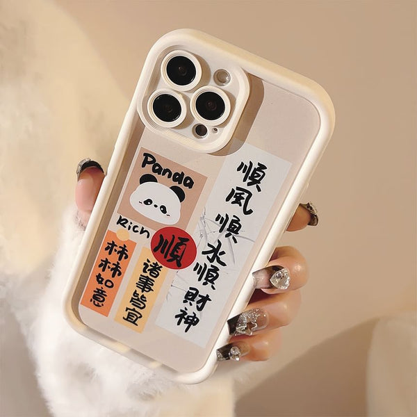 Chinese Phone Characters Panda Case FashionChic