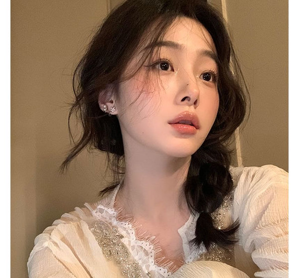 Cuff Alloy Pearl Faux Rhinestone Star Ear FashionChic