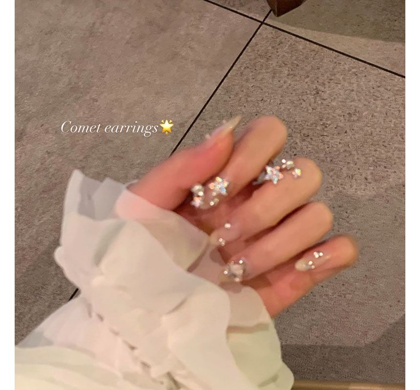 Cuff Alloy Pearl Faux Rhinestone Star Ear FashionChic