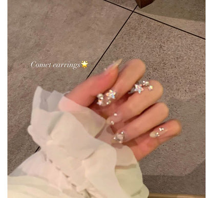 Cuff Alloy Pearl Faux Rhinestone Star Ear FashionChic