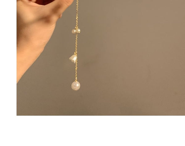 Pearl Floral Headband Faux FashionChic