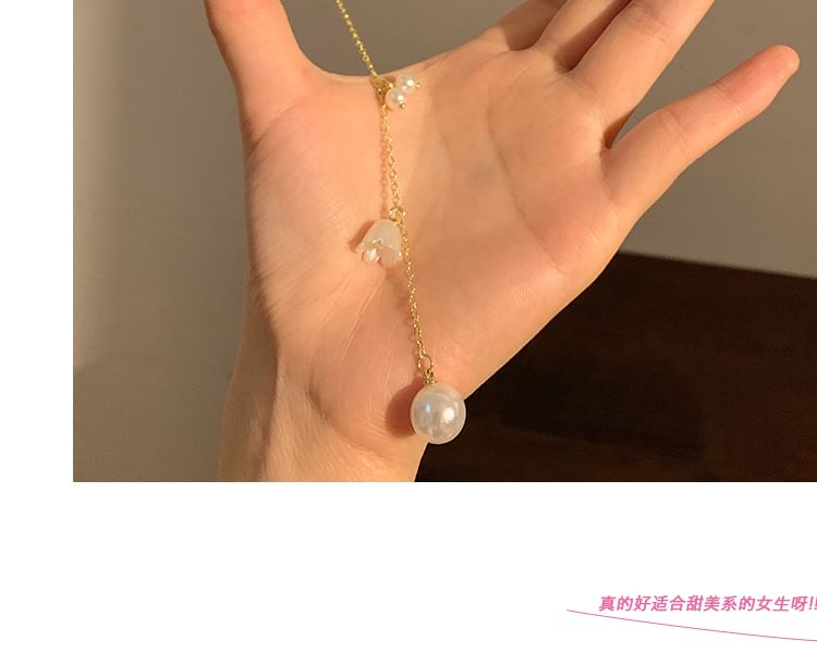 Pearl Floral Headband Faux FashionChic