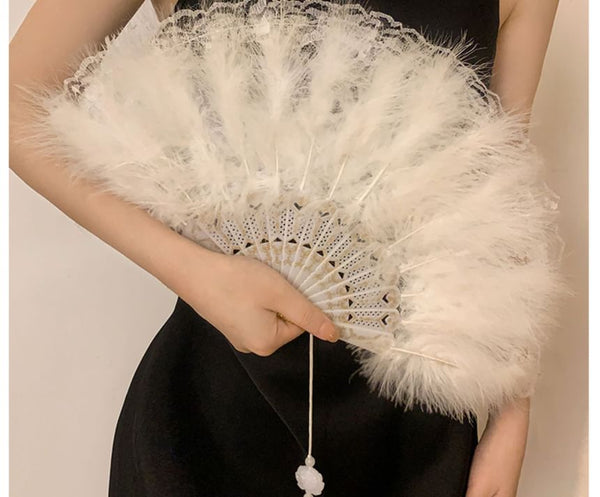 Hand (Various Designs) Foldable Fan Lace FashionChic