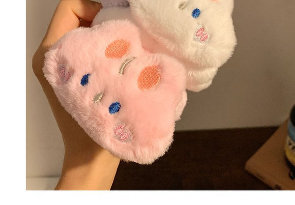 Chenille Face Wrist (Various Wash Animal Band Designs) FashionChic