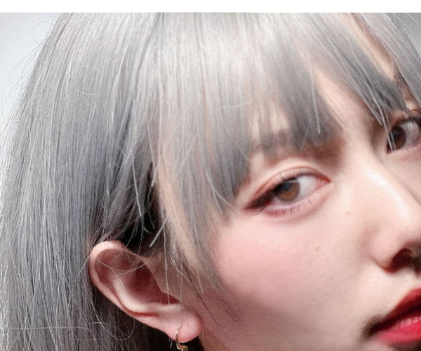 Clip-On Lettering Drop Asymmetrical Earring / Cuff Ear Gamepad FashionChic