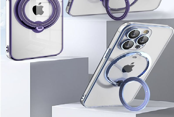 Case Phone Ring MagSafe Stand FashionChic
