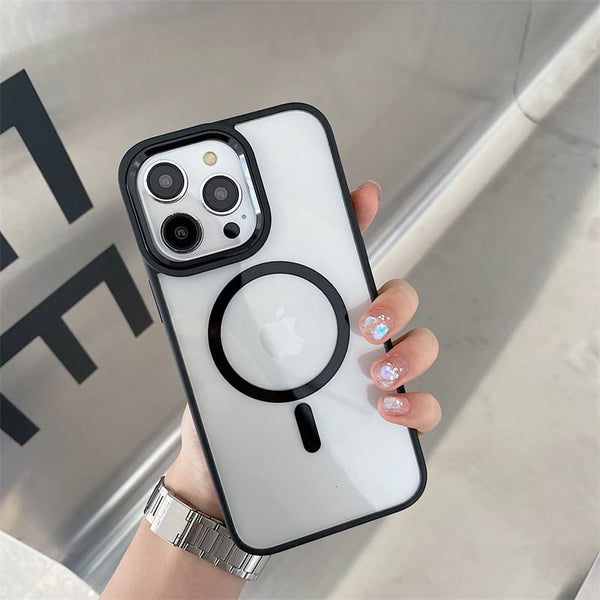 Case MagSafe Phone Transparent FashionChic