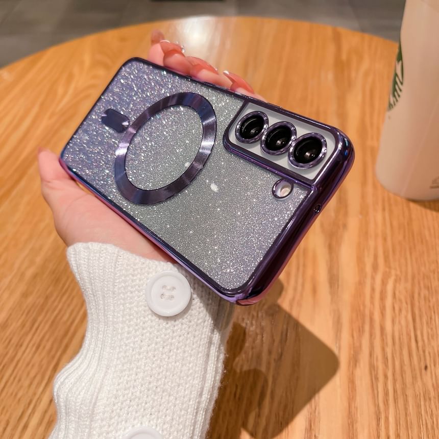 Magnetic Case Phone Glitter FashionChic
