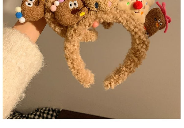 Face (Various Yarn Headband Designs) Wash Cookie FashionChic