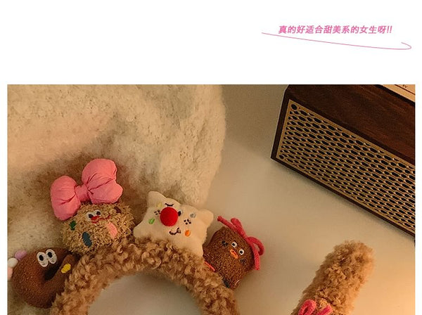 Face (Various Yarn Headband Designs) Wash Cookie FashionChic